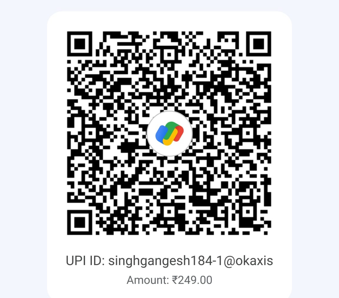 GondaRooms Payment QR Code